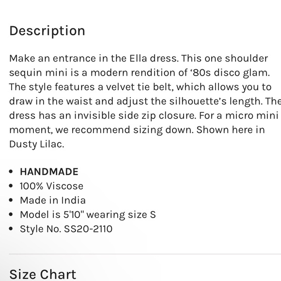 Retrofete Ella One Shoulder Sequin Dress, Size M - Picture 5 of 10